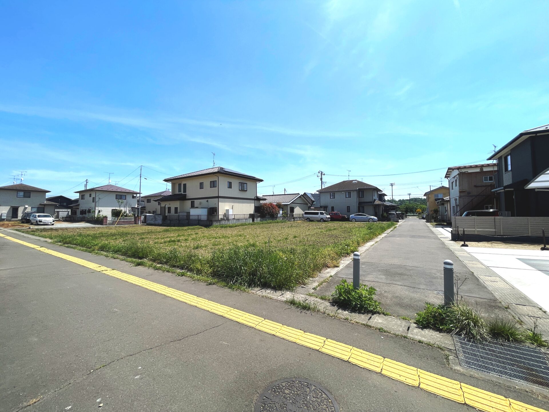 柴田町船岡字七作 土地（全1区画） / 約160坪 / 角地 / 船岡小徒歩5分