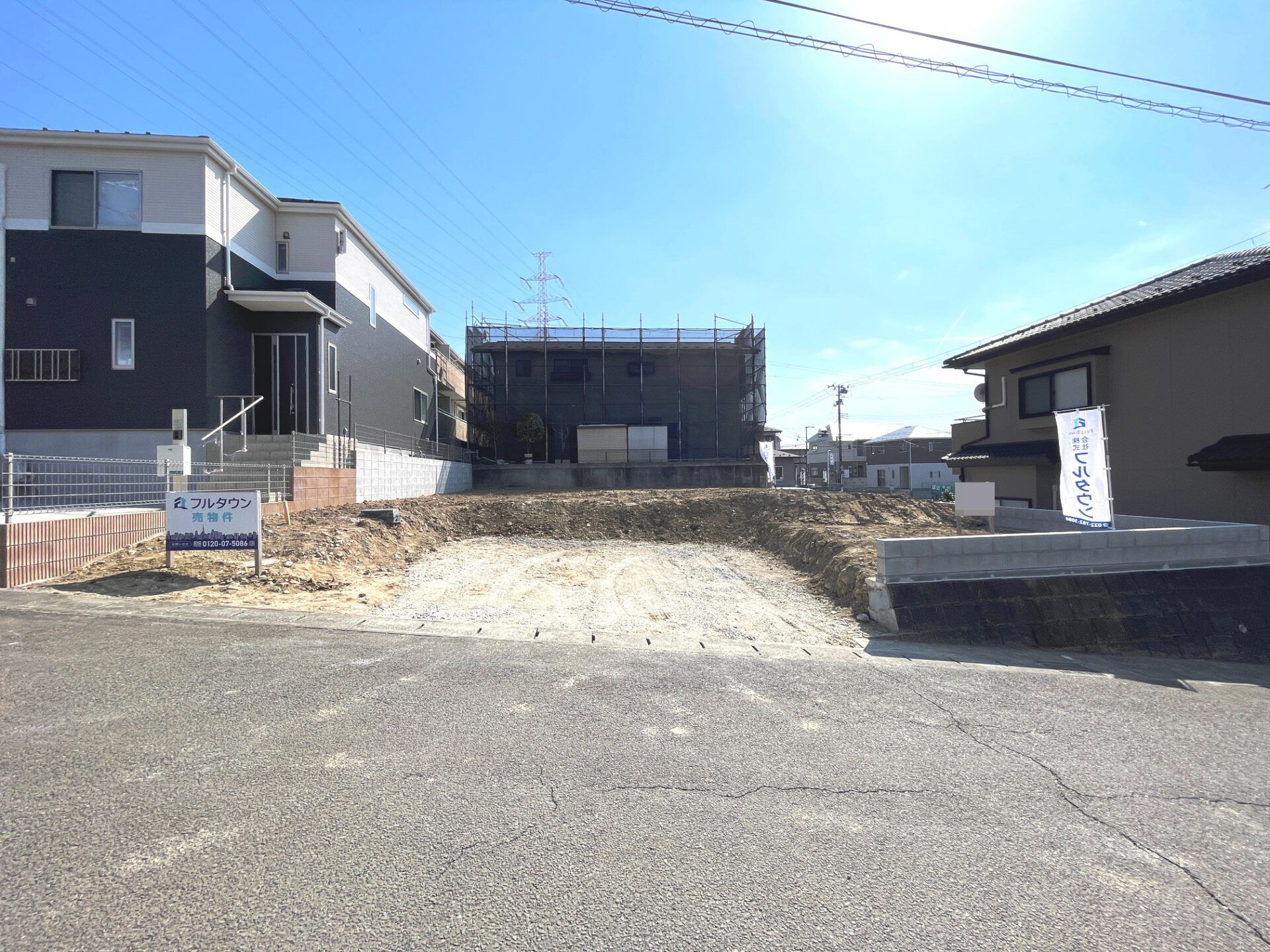 《NEW》泉区永和台 土地（全1区画） / 約81坪 / 整形地 / 建築条件なし