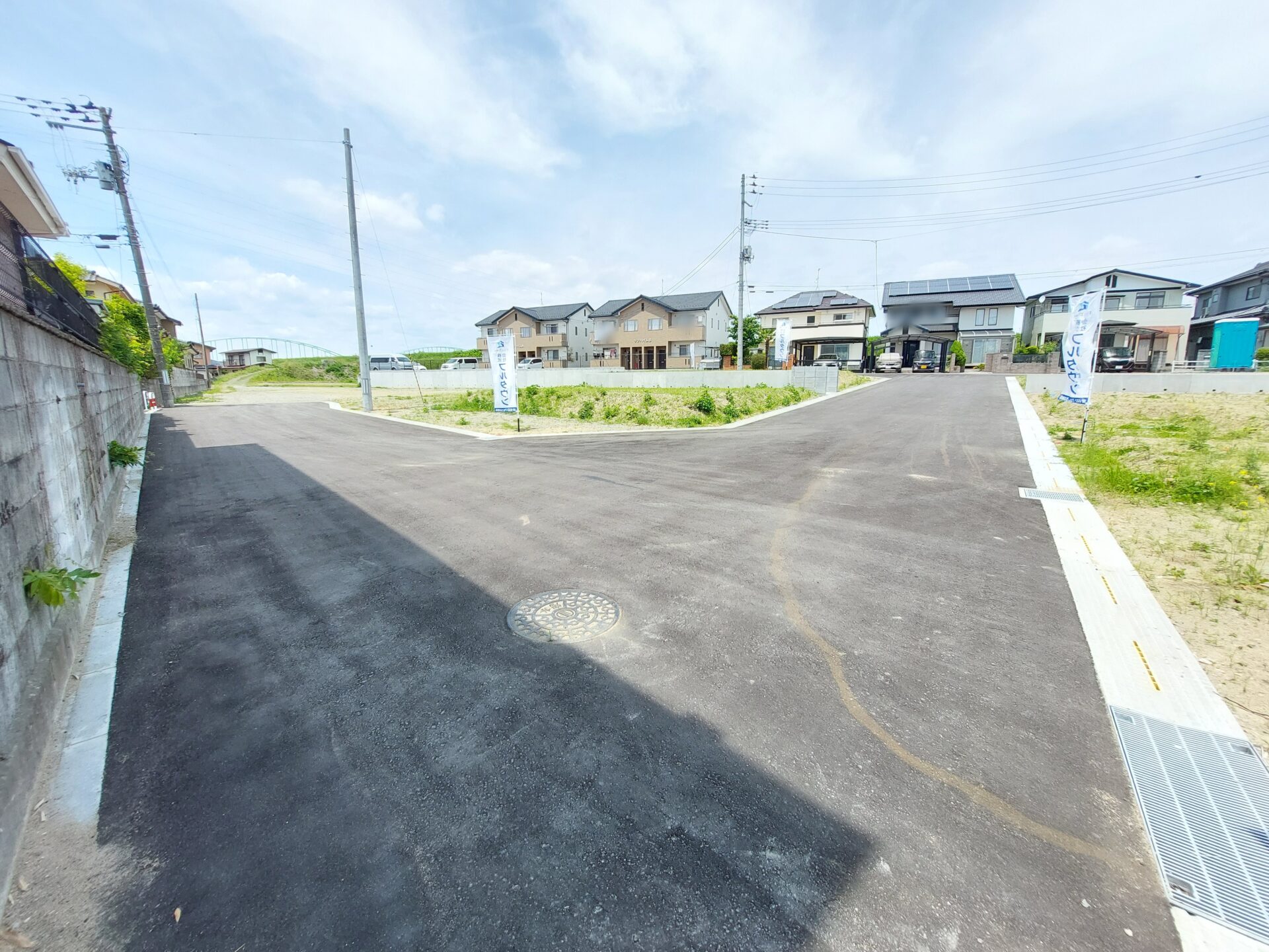 太白区東中田1丁目 土地 （No.3.4.5） / 約49坪～ / 前面6ｍ道路 / 新規開発分譲地