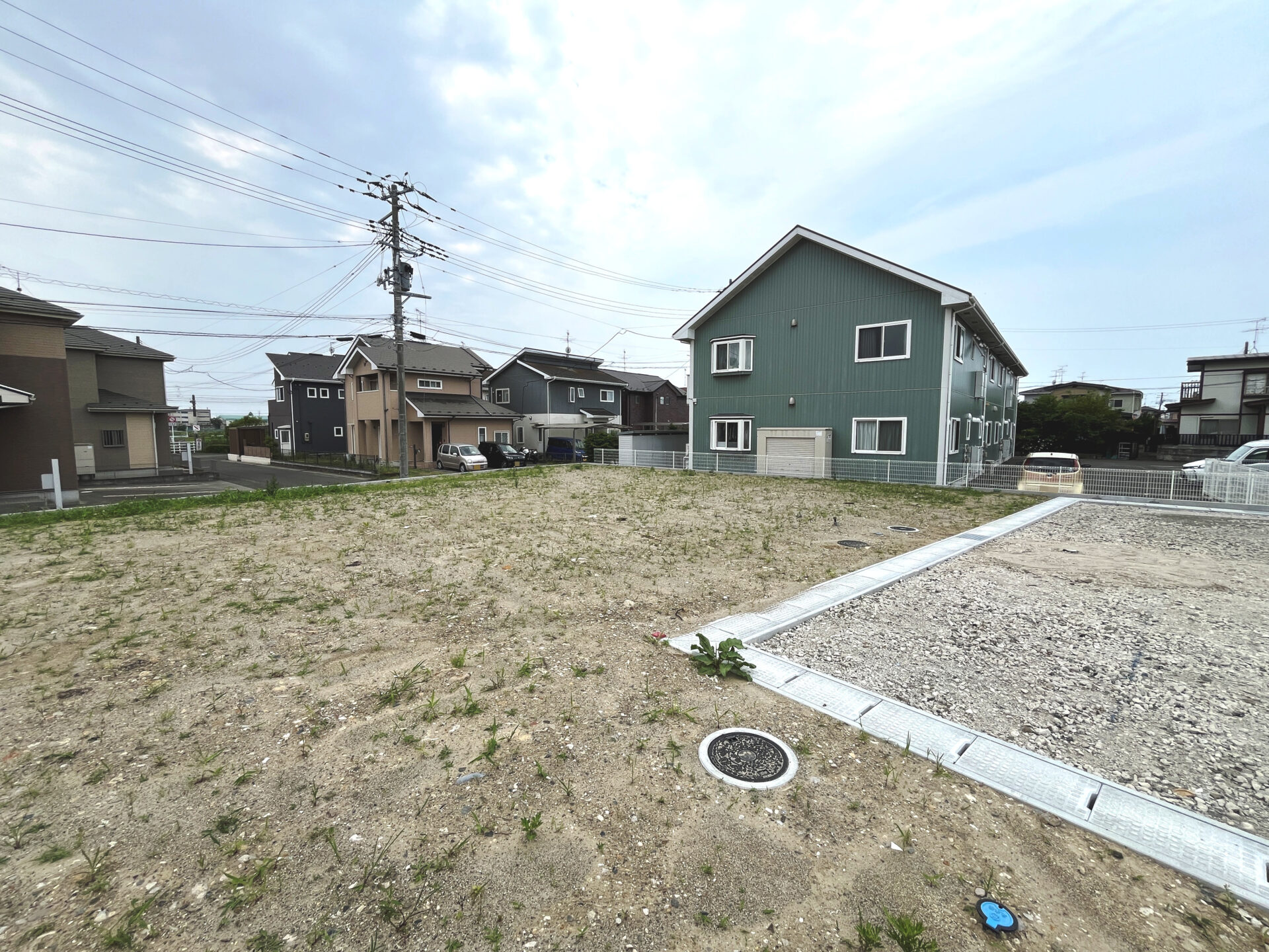 多賀城市山王字西町浦 土地 / 「陸前山王」駅徒歩12分 / 造成地 / 上下水道引込渡し
