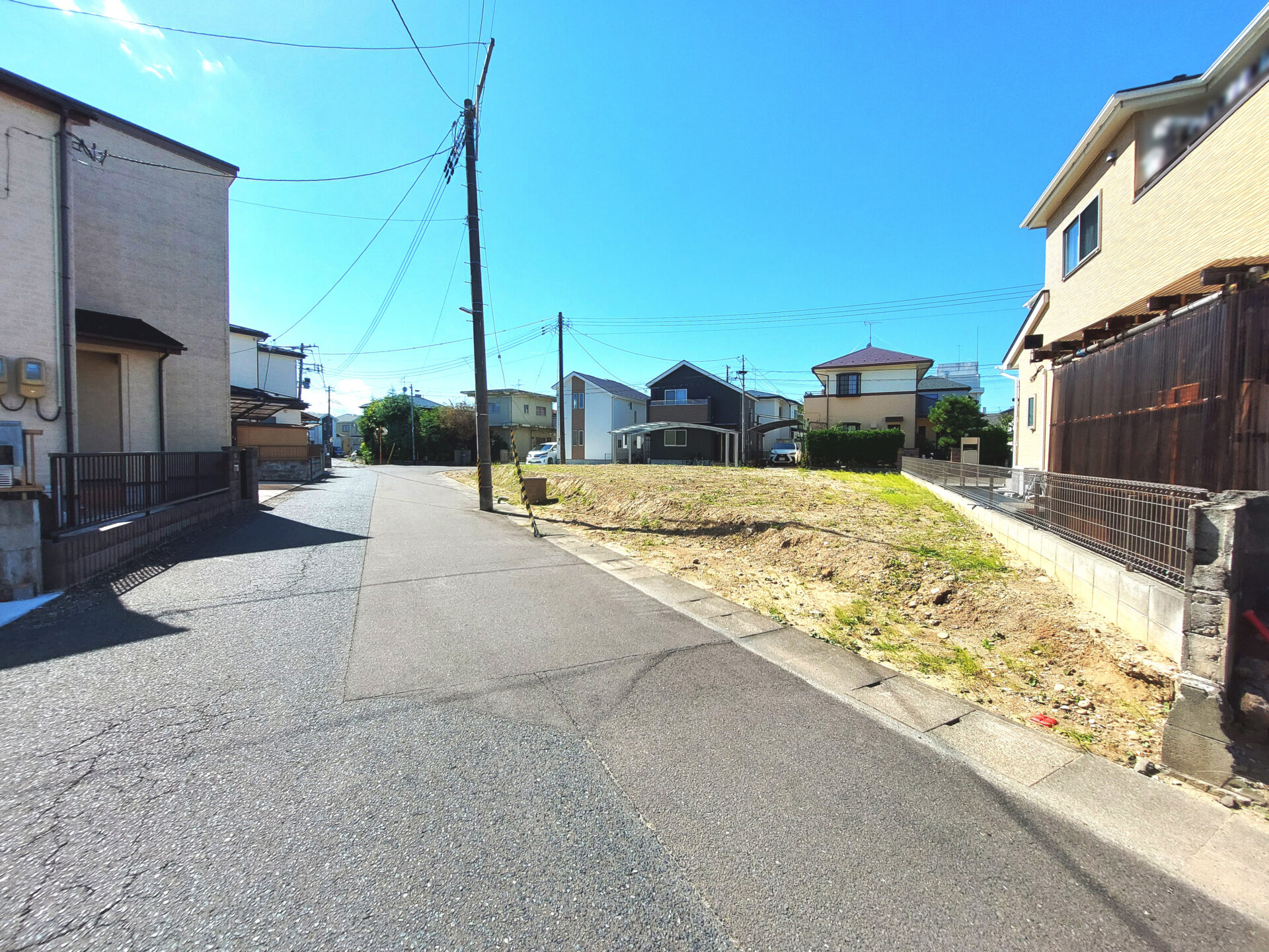 太白区袋原4丁目 土地(全1区画) / 1,890万円 / 敷地約82坪 / 建築条件なし / 3方道路 / 南角地