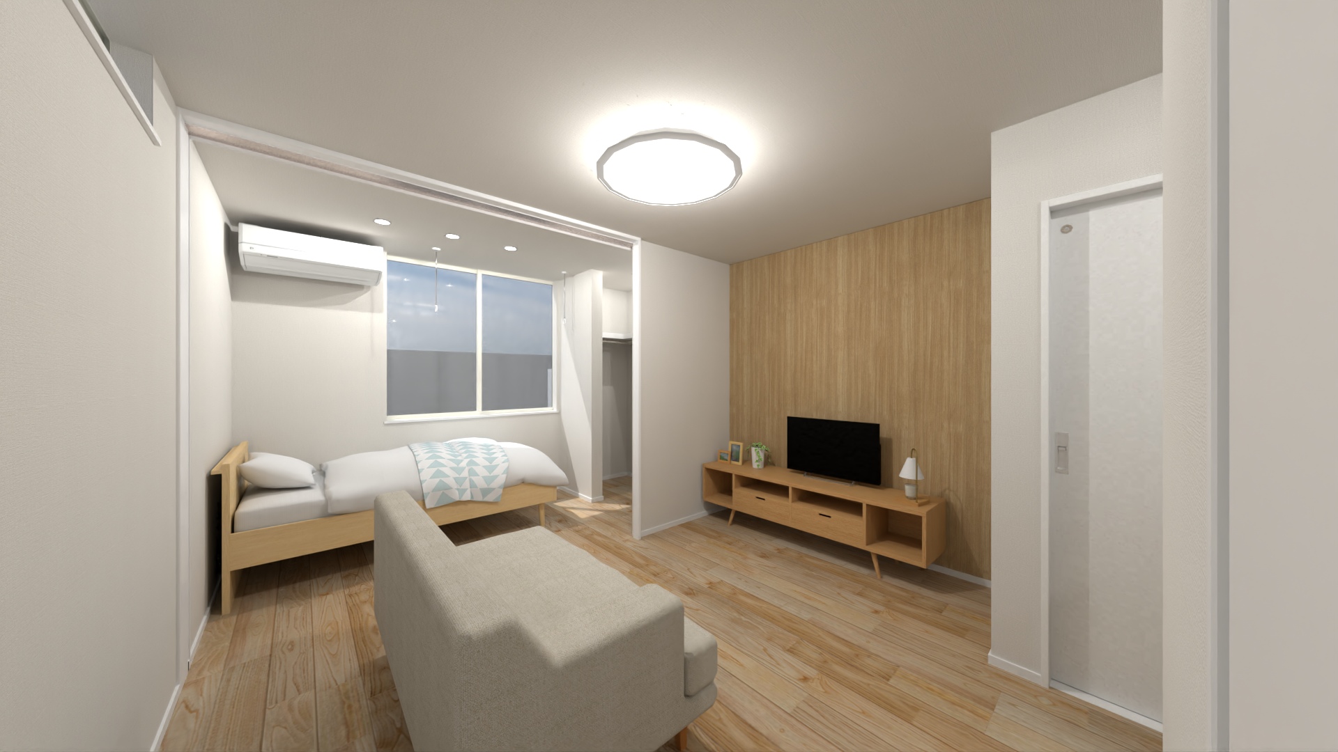 シャルム旭ヶ丘　イースト・ウエスト / 新築売一棟アパート / 満室想定利回り6.03％ / オール電化 / 台原駅徒歩6分