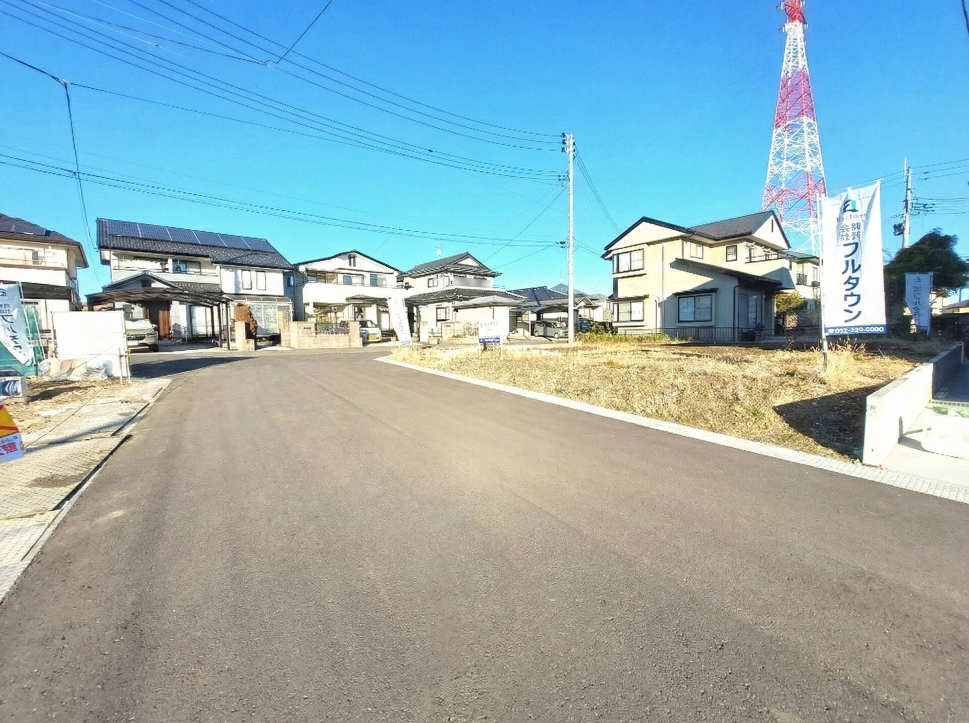 太白区東中田1丁目 土地 / 2,290万円 / 敷地約66坪 / 前面6ｍ道路 / 北西角地 / 建築条件無し