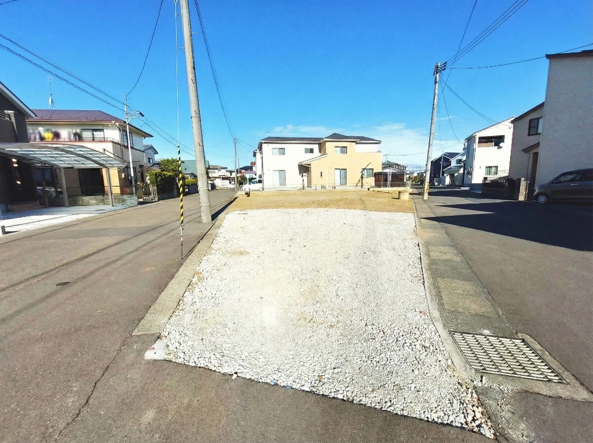 太白区袋原4丁目 土地(全1区画) / 1,770万円 / 敷地約82坪 / 建築条件なし / 3方道路 / 南角地