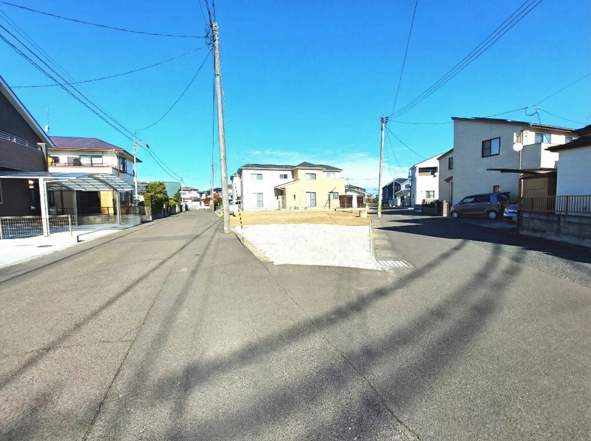 太白区袋原4丁目 土地(全1区画) / 1,770万円 / 敷地約82坪 / 建築条件なし / 3方道路 / 南角地