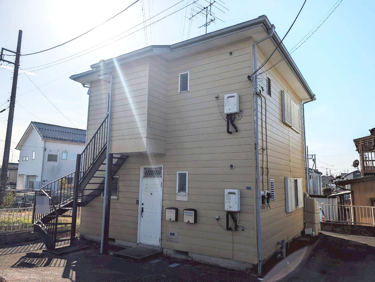 アーバンシティ / 売アパート / オーナーチェンジ / 現況満室稼働 / 駐車場1台付 / 南角地 / 2DK×2世帯