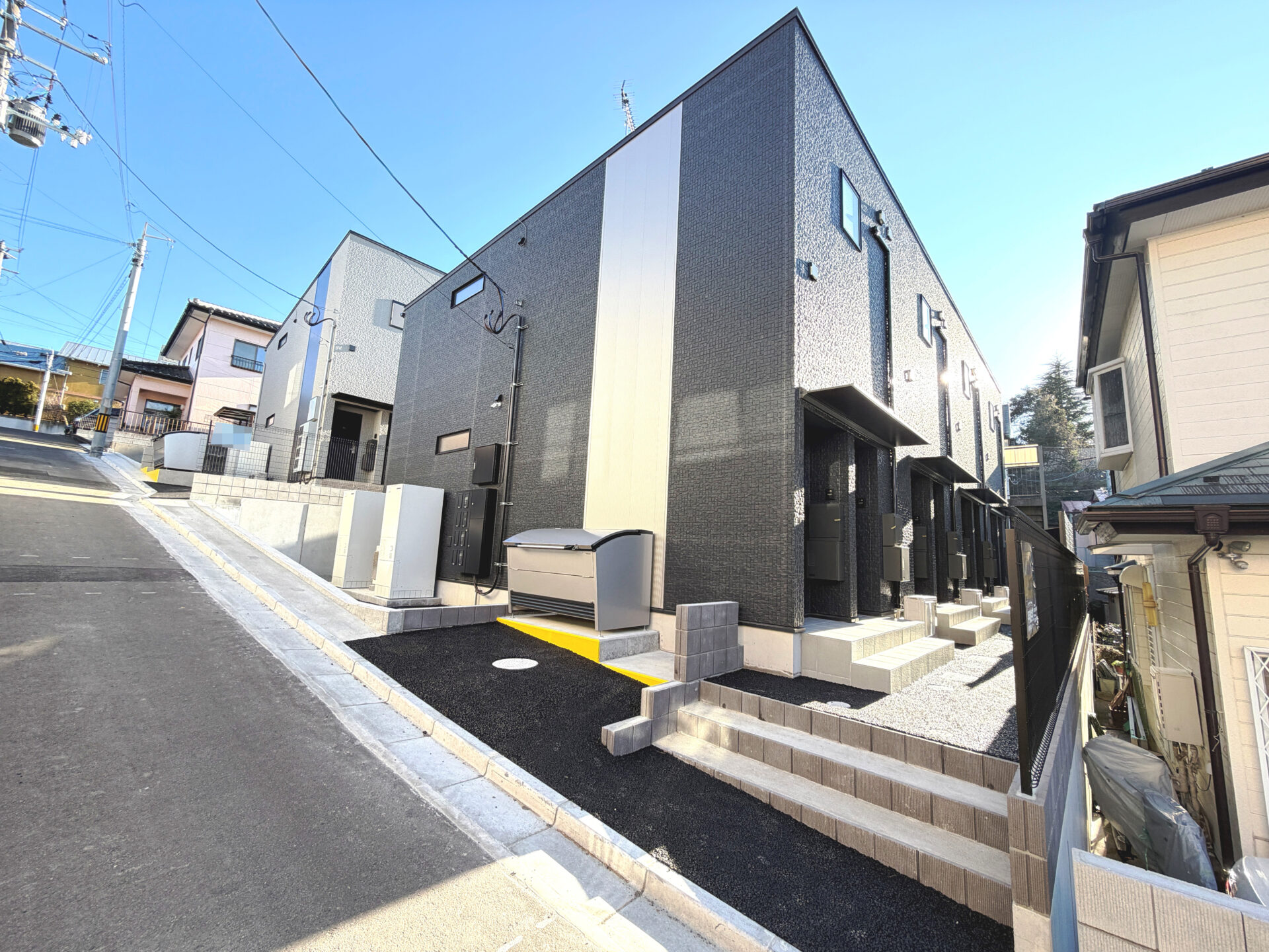 シャルム旭ヶ丘　ウエスト / 新築一棟売アパート / 満室想定利回り6.03％ / オール電化 / 台原駅徒歩6分