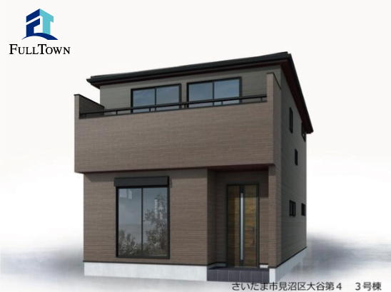 さいたま市見沼区大谷 新築戸建 / 全3棟 / 3,680万円～ / 長期優良住宅 / 駐車2台可能 / 都市ガス / 南面道路