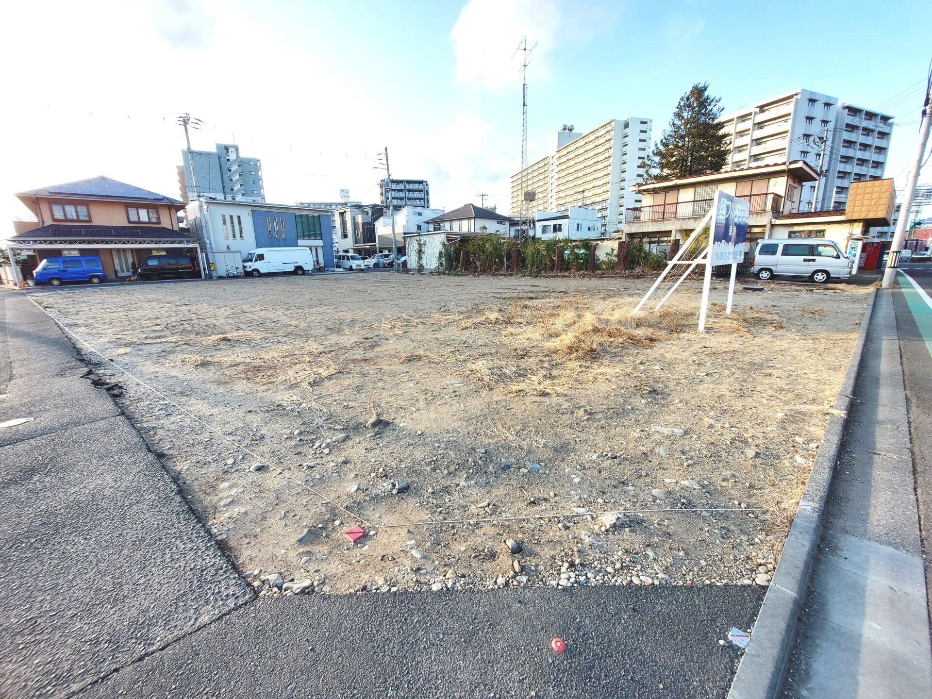 若林区木ノ下2丁目(全6区画) 土地 / 3,080万円～ / 整形地 / 駅徒歩8分 / 建築条件無し / 南東角地