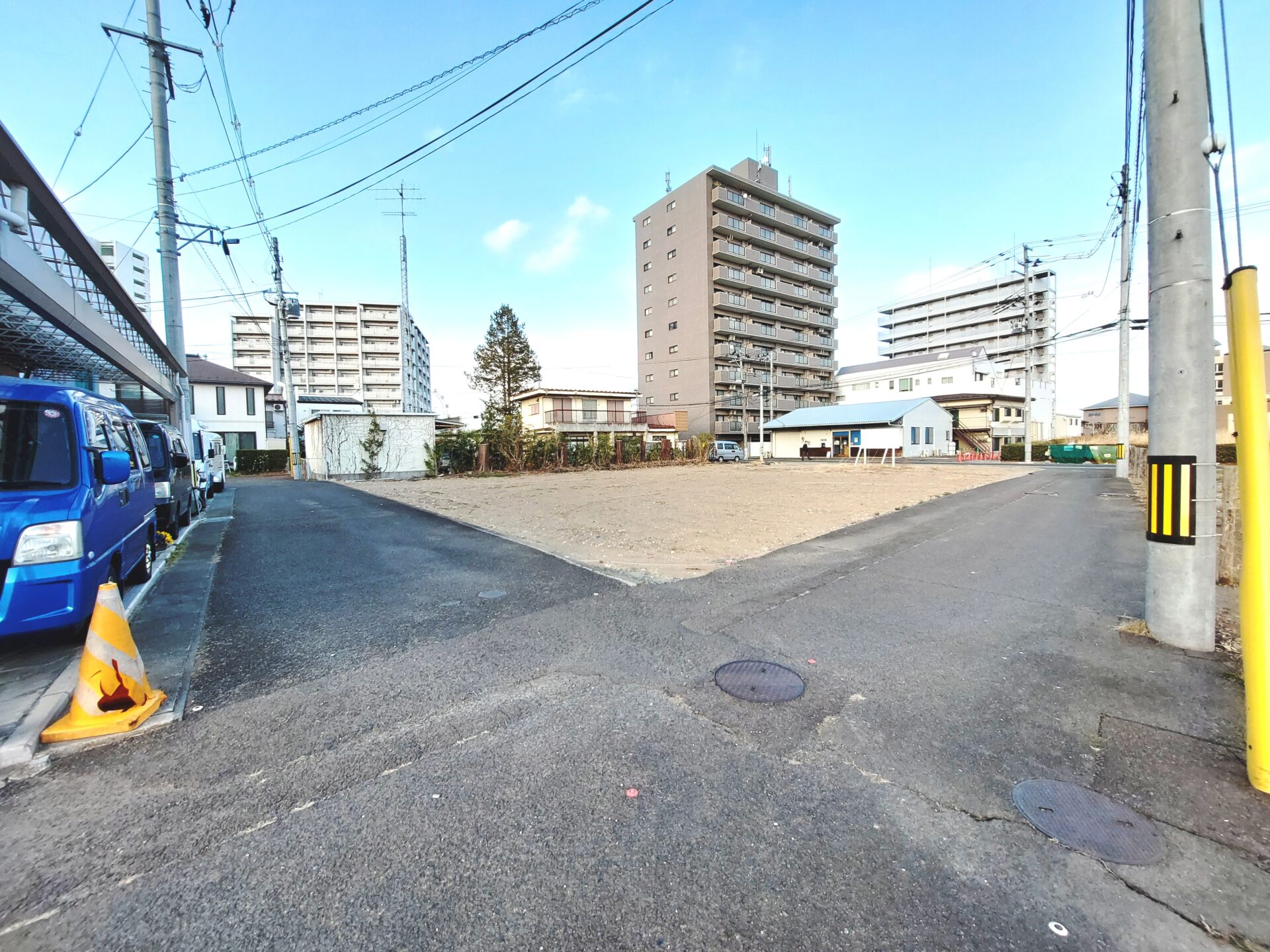 若林区木ノ下2丁目 土地 / 10,500万円 / 敷地約96坪 / 南東角地 / 事業用地 / 南面道路 / 整形地