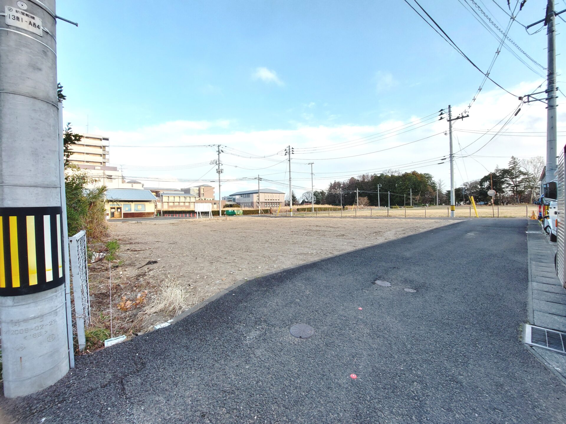 若林区木ノ下2丁目 土地 / 10,500万円 / 敷地約96坪 / 南東角地 / 事業用地 / 南面道路 / 整形地