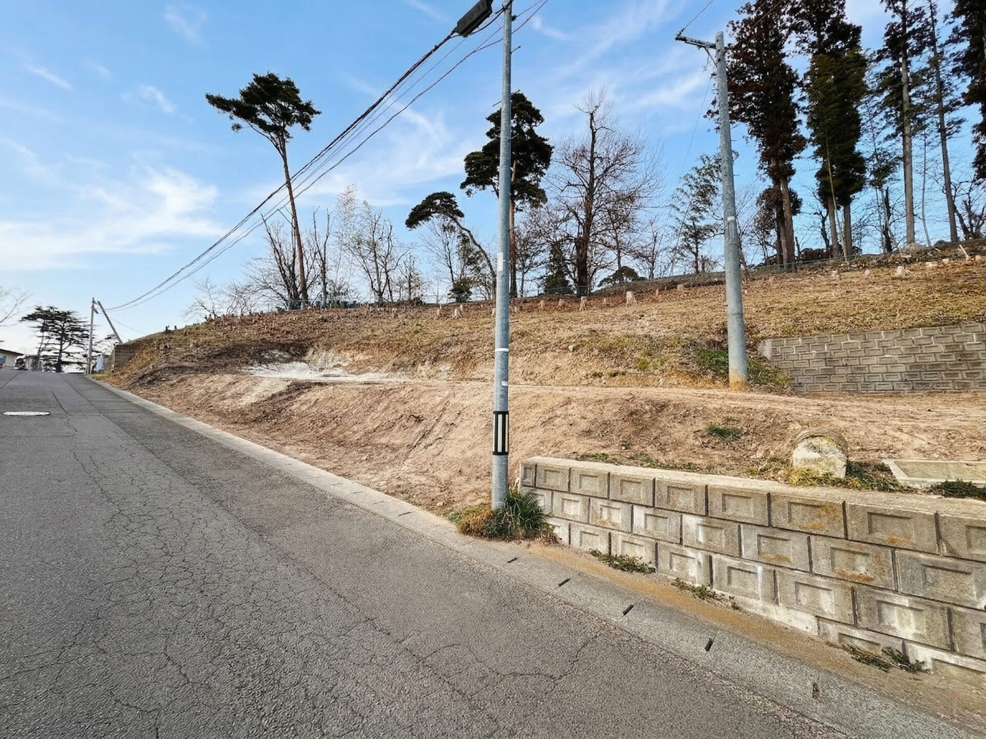 太白区西多賀1丁目(全1区画) 土地 / 1,980万円 / 南面道路 / 建築条件無し / 現況更地渡し / インフラ整備済み