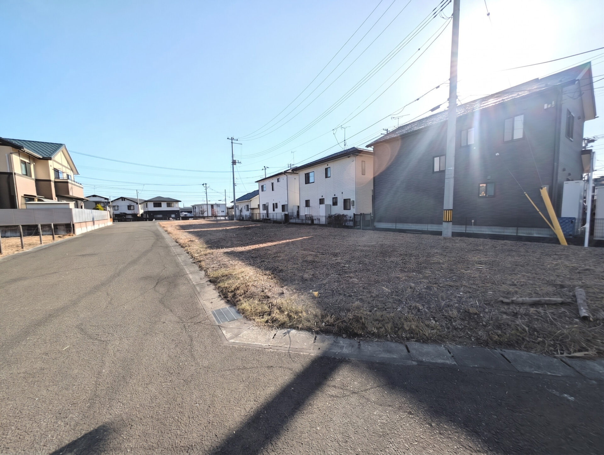 宮城野区新田2丁目(全5区画) 土地 / 2,850万円～ / 北東角地 / 北西角地 / 整形地 / 駅徒歩7分 / 建築条件無し / 前面6ｍ道路