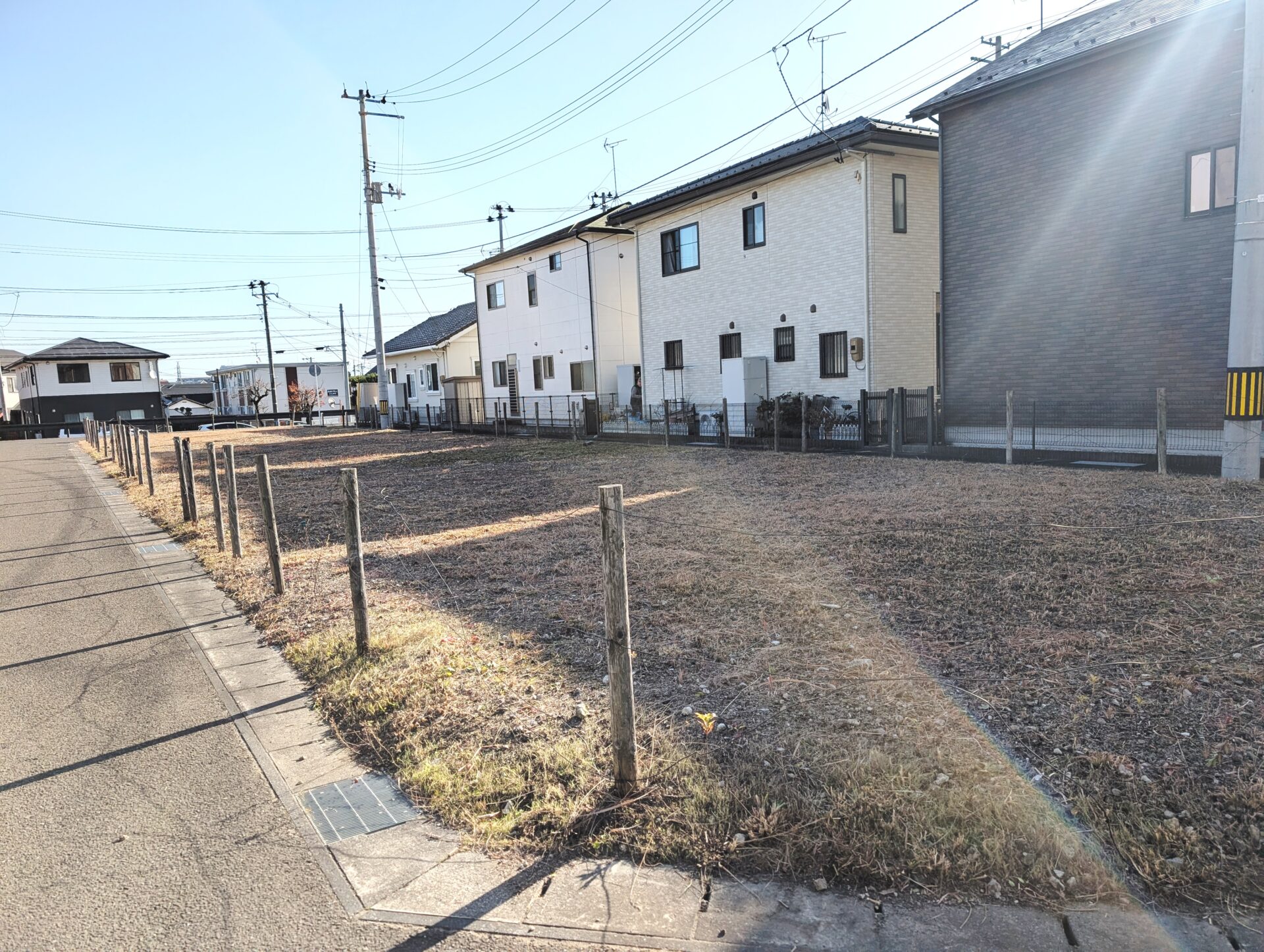 宮城野区新田2丁目(全5区画) 土地 / 2,850万円～ / 北東角地 / 北西角地 / 整形地 / 駅徒歩7分 / 建築条件無し / 前面6ｍ道路