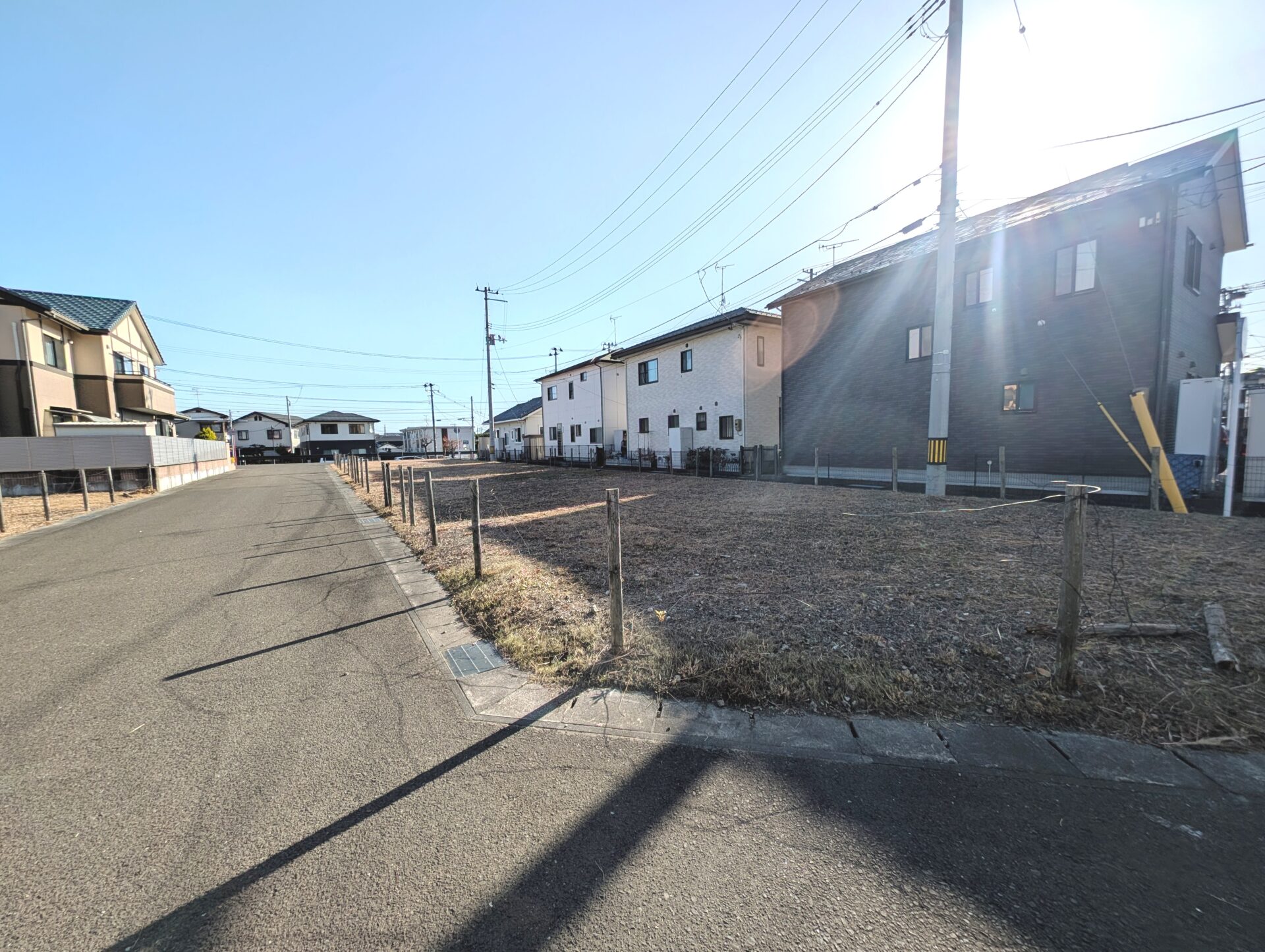 宮城野区新田2丁目(全5区画) 土地 / 2,850万円～ / 北東角地 / 北西角地 / 整形地 / 駅徒歩7分 / 建築条件無し / 前面6ｍ道路