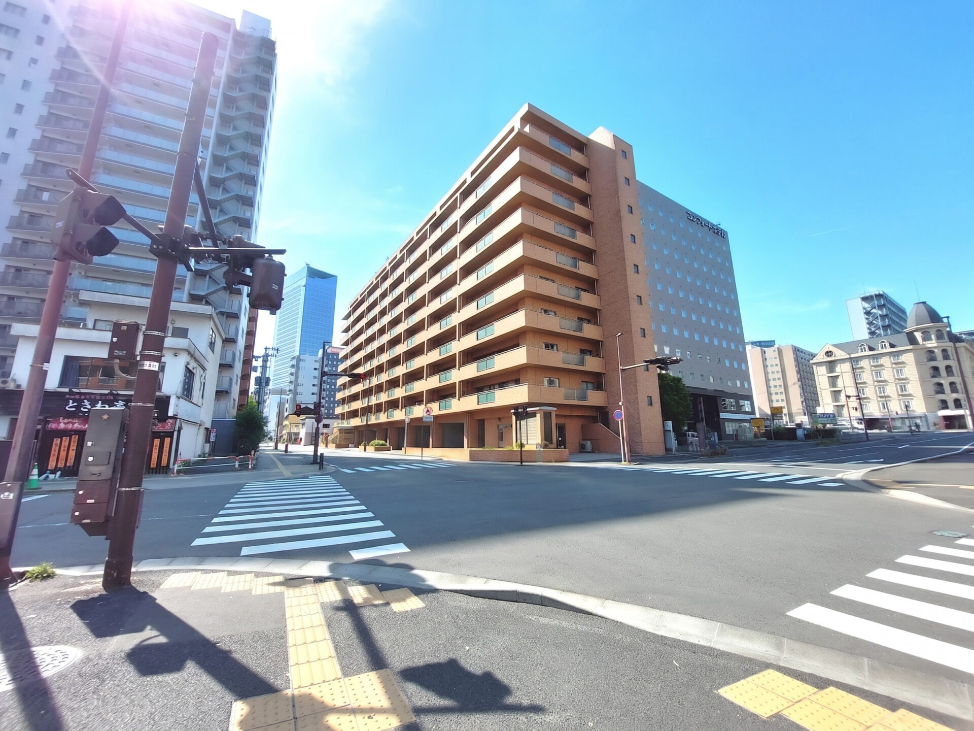 イーストプラザ名掛丁 / オーナーチェンジ / 仙台駅徒歩8分 / 仙台駅東口徒歩4分 / 利回り5.0％ / 南向き / 1K / 都市ガス
