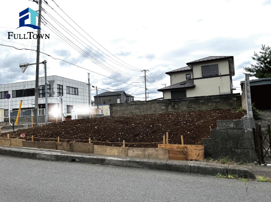 さいたま市北区奈良町(全1区画)土地／4,980万円／「宮原」駅行バス停まで徒歩3分／約77.72坪／建築条件なし／現況更地