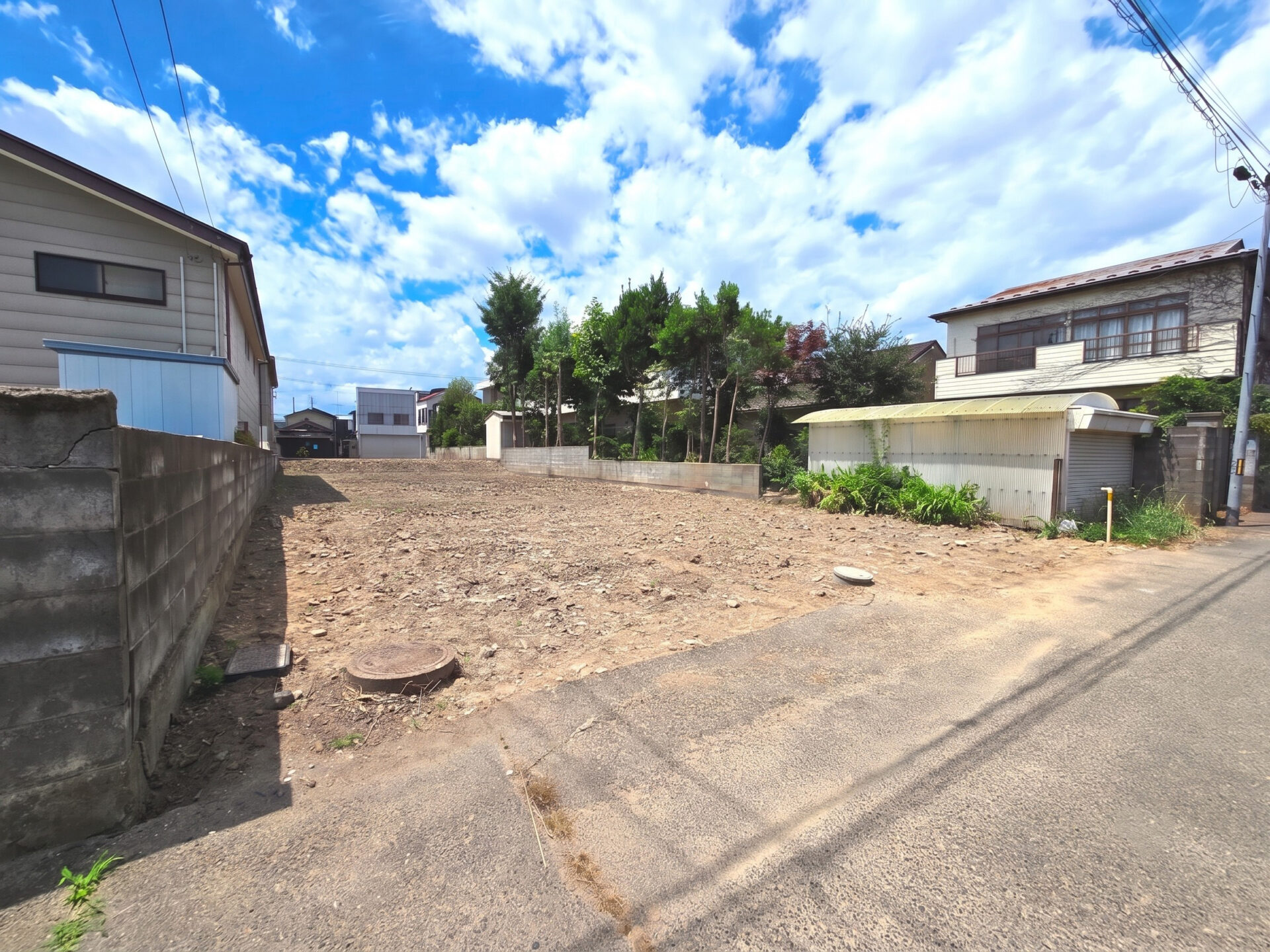 太白区中田1丁目 土地(全1区画)  / 9,300万円 / 整形地 / 敷地約204坪 / アパート用地 / 両面道路 / インフラ整備済み / 現況更地渡し