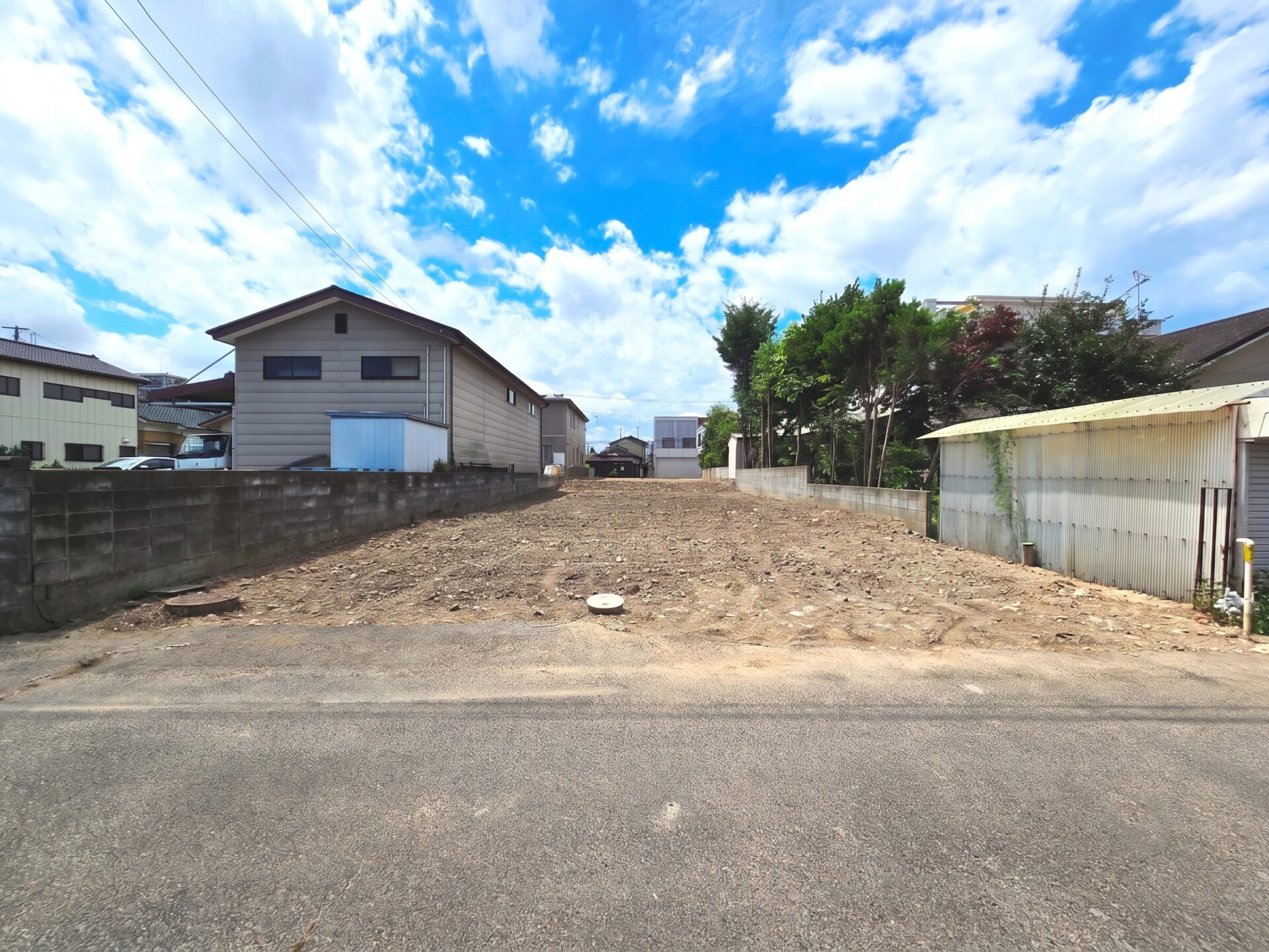 太白区中田1丁目 土地(全1区画)  / 9,300万円 / 整形地 / 敷地約204坪 / アパート用地 / 両面道路 / インフラ整備済み / 現況更地渡し