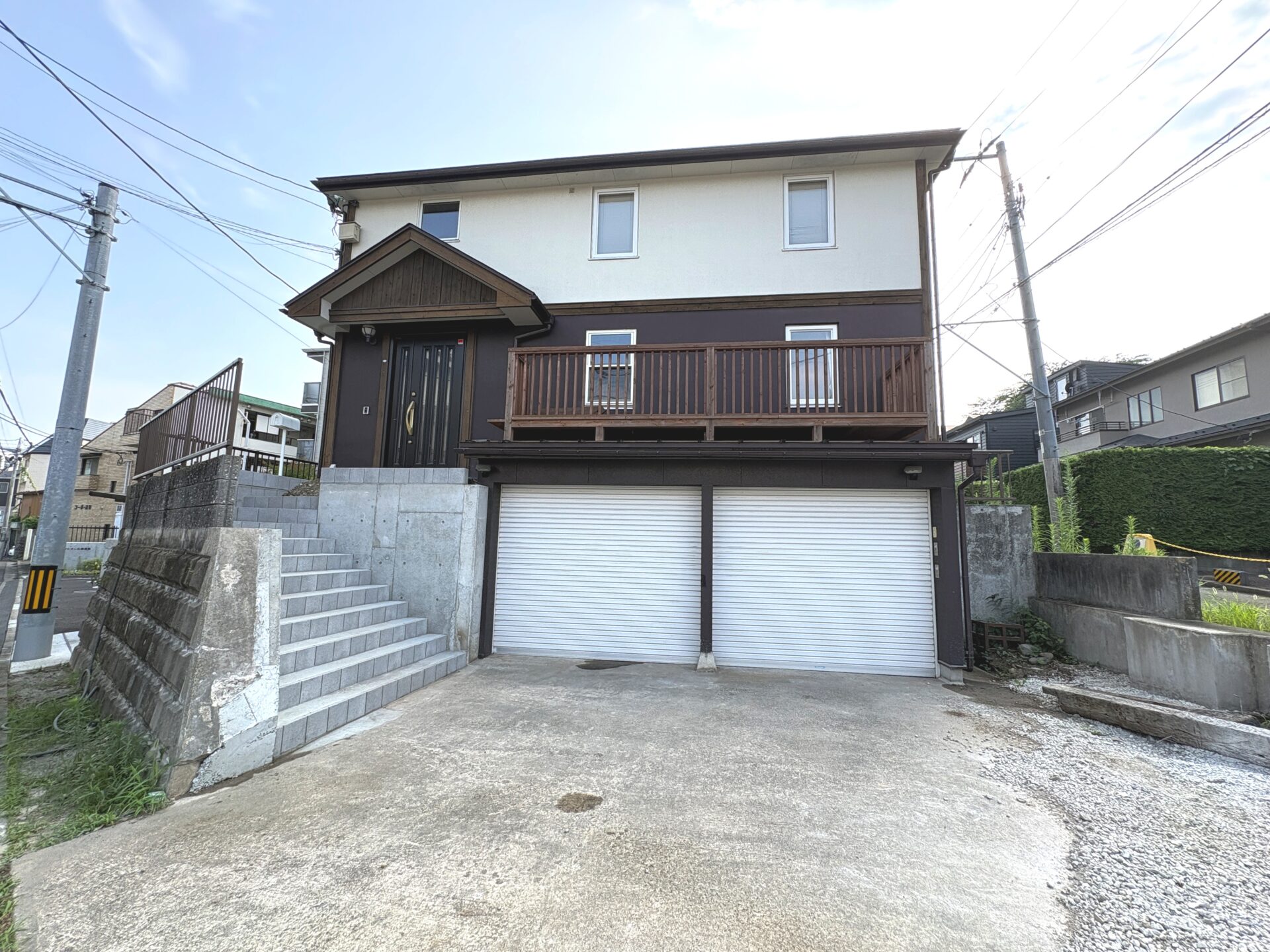 【新規物件】青葉区霊屋下事務所 / 6,400万円 / 北東角地 / ビルトイン車庫付き / 駅徒歩10分 / 空家 / 2×4工法 / 2階建て地下1階
