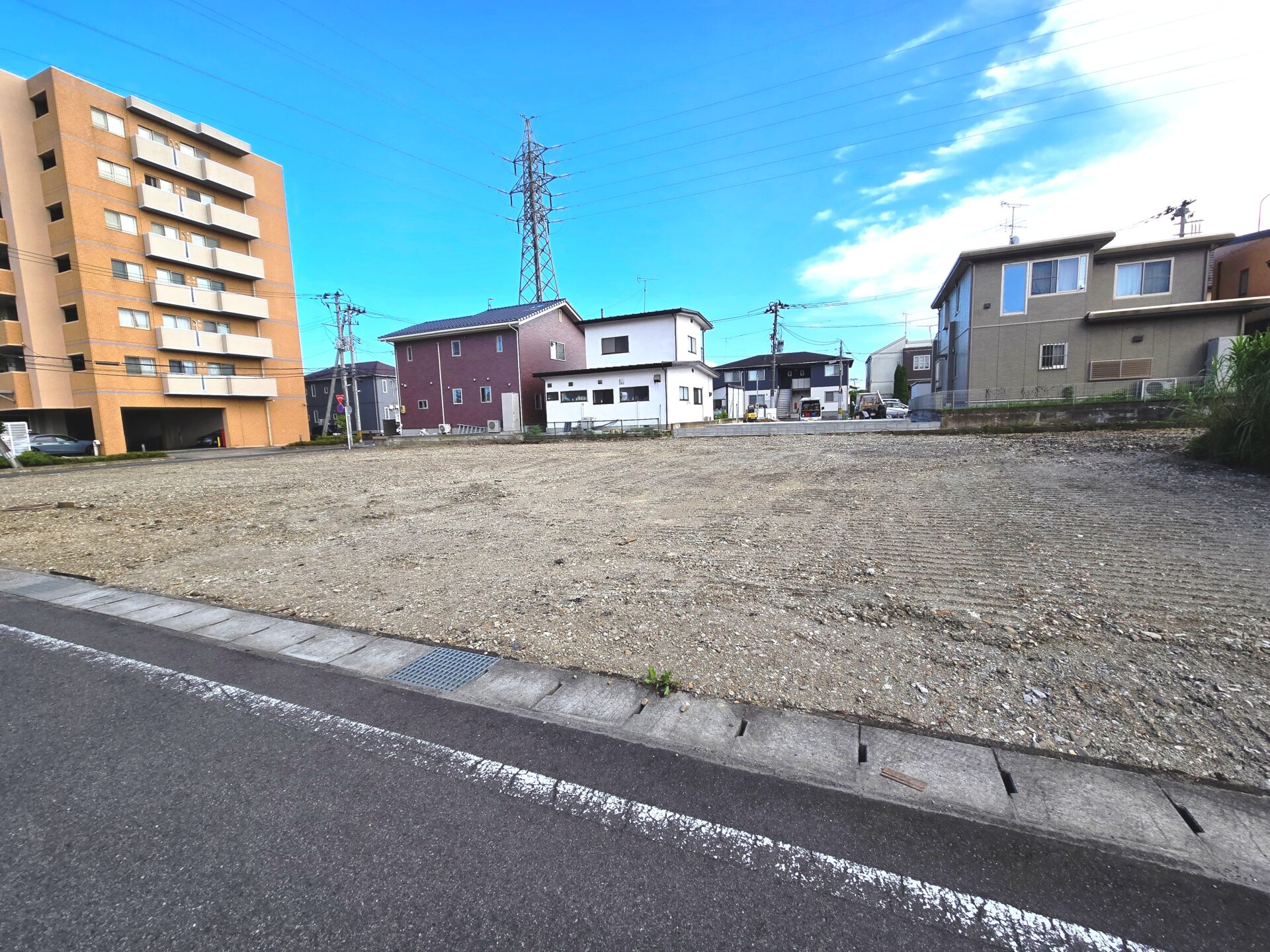 宮城野区新田5丁目 土地(全6区画)  / 3,500万円～ / 敷地約47坪以上 / 整形地 / 建築条件無し / 小学校徒歩8分 / 駅徒歩5分