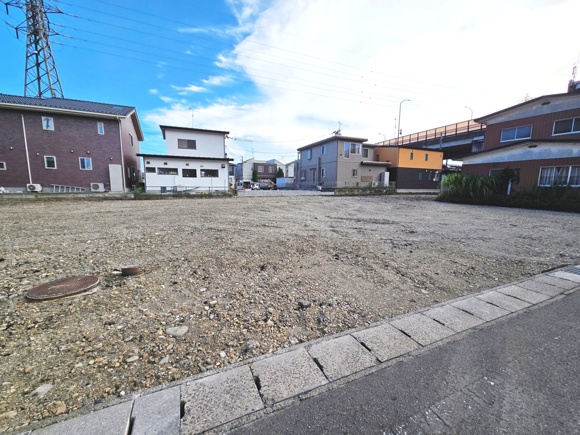 宮城野区新田5丁目 土地(全6区画)  / 3,500万円～ / 敷地約47坪以上 / 整形地 / 建築条件無し / 小学校徒歩8分 / 駅徒歩5分