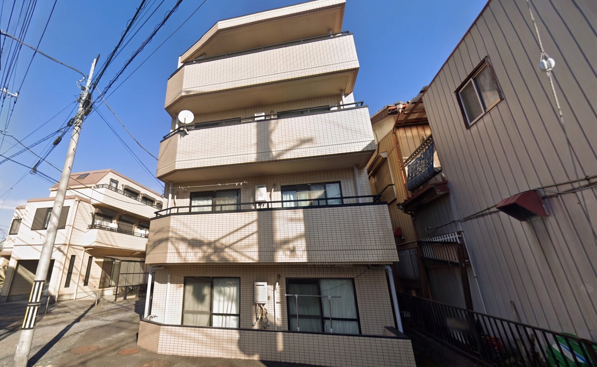 【新規物件】円阿弥ビル / オーナーチェンジ / 一棟売アパート / 4,120万円 / 満室想定利回り6.02％ / 現状満室稼働中 / 2DK×4戸 / 北西角地