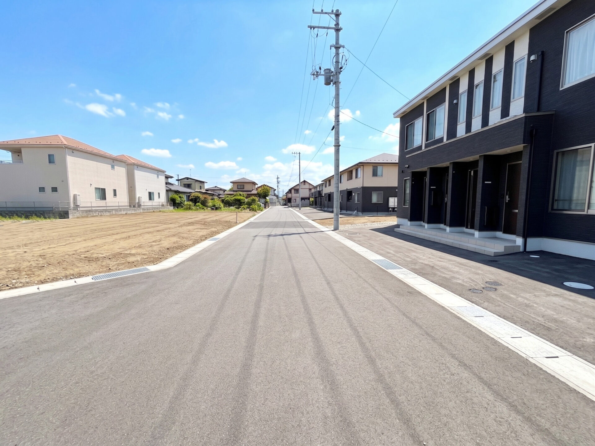 【新規物件】宮城野区福室4丁目 土地(全4区画)  / 1,580万円～ / 北東角地 / 整形地 / 建築条件無し