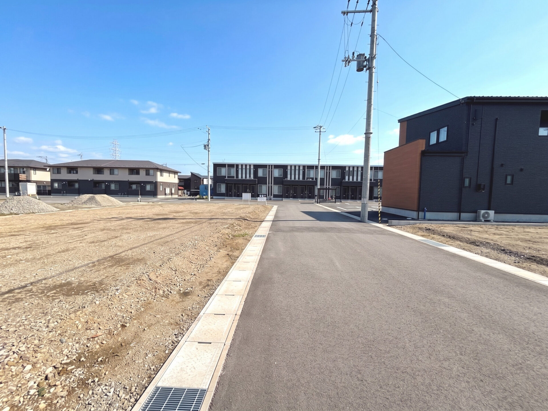 【新規物件】宮城野区福室4丁目 土地(全4区画)  / 1,580万円～ / 北東角地 / 整形地 / 建築条件無し
