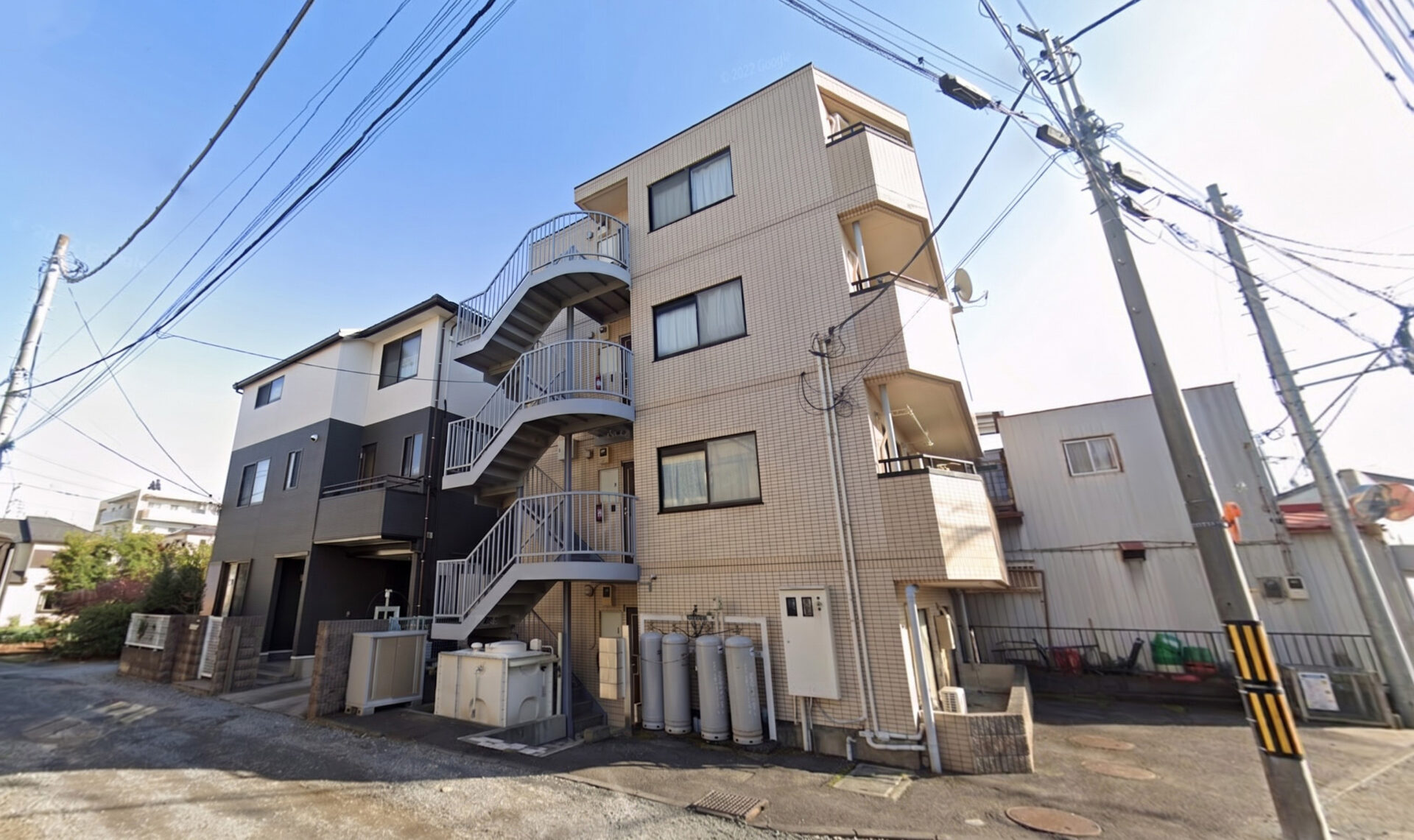 【新規物件】円阿弥ビル / オーナーチェンジ / 一棟売アパート / 4,120万円 / 満室想定利回り6.02％ / 現状満室稼働中 / 2DK×4戸 / 北西角地